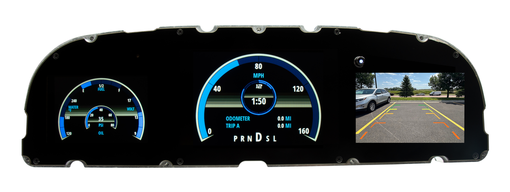 Dakota Digital GRFX-60C-PU - 1960-1963 Chevy/GMC Truck GRFX Instrument System