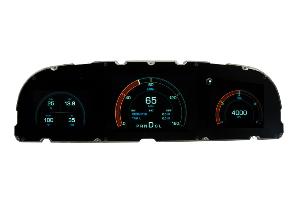 Dakota Digital GRFX-60C-PU - 1960-1963 Chevy/GMC Truck GRFX Instrument System