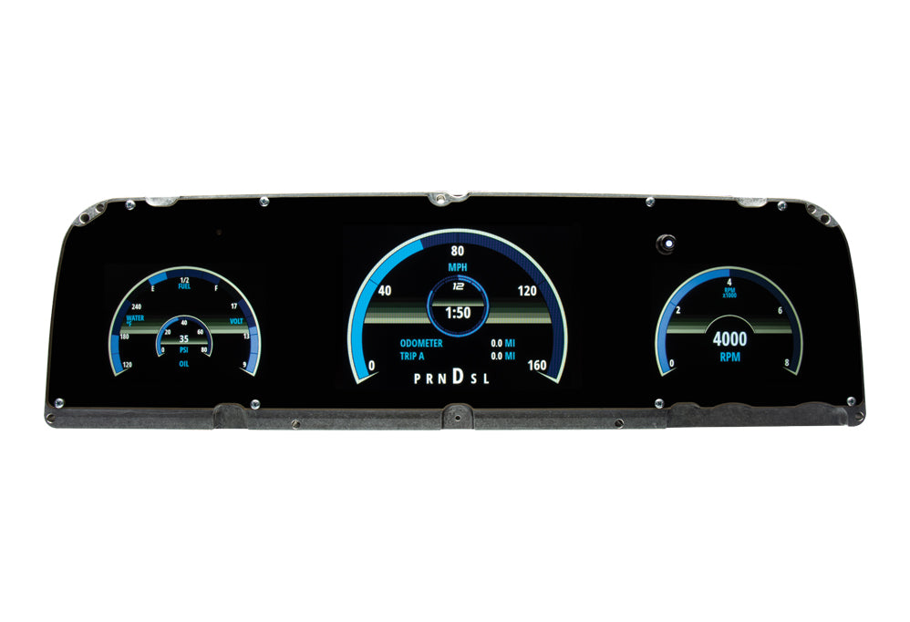 Dakota Digital GRFX-64C-PU - 1964-1966 Chevy/GMC Truck GRFX Instrument System