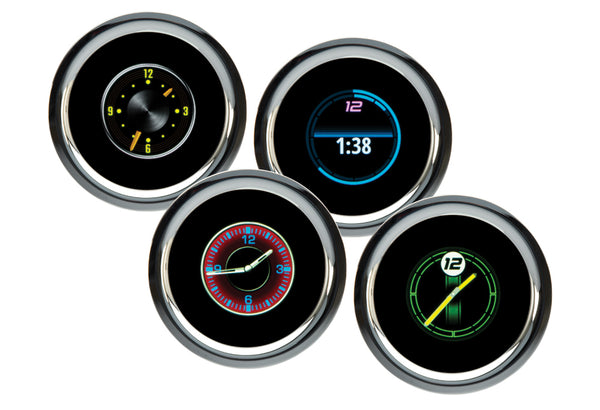 Dakota Digital GLC-55C Clock Gauge for 1955-1956 Chevy Car GRFX
