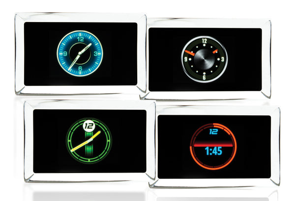ザ・グレンリベットパネル時計 Dakota Digital GLC-57C Clock Gauge for 1957 Chevy Car GRFX System